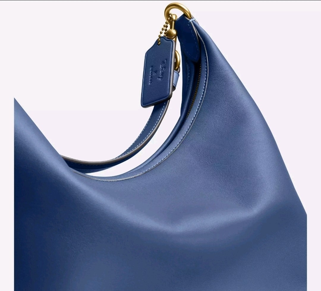 DISNEY X COACH Juliet Shoulder Bag  Donald Duck Blue image 2
