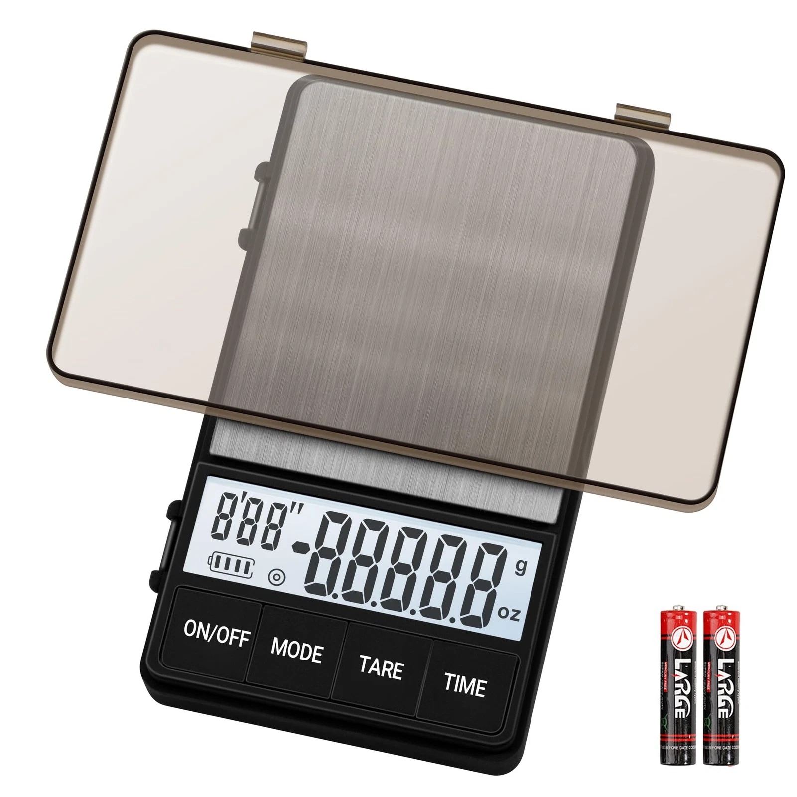 Coffee Scale 1000g/0.1g, Espresso Scale with Timer, Digital Kitchen Scale, Barist...