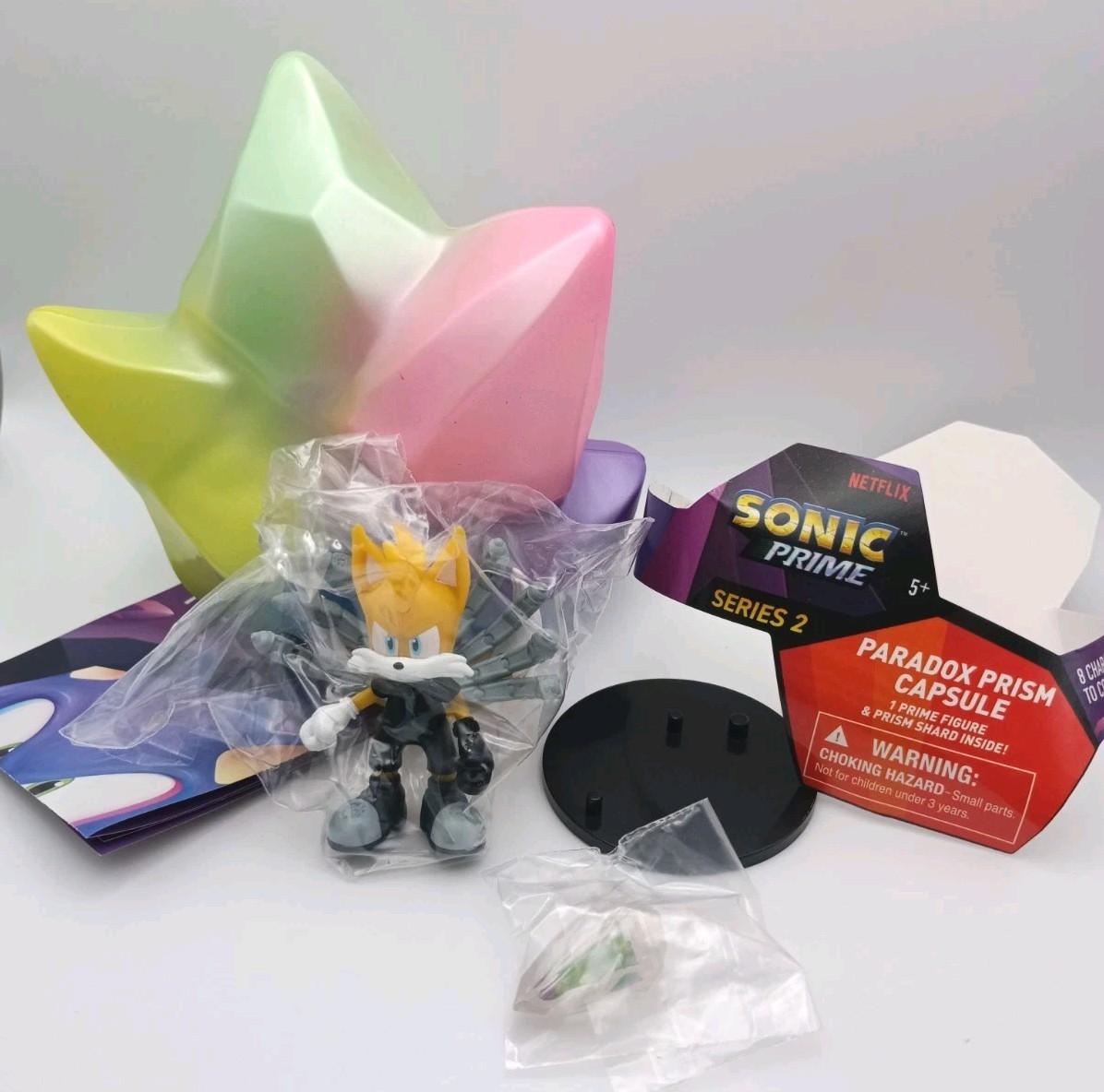 Netflix Sonic Prime Paradox Prism Capsule Tails Nine 2.5