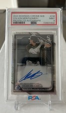 2024 Bowman Chrome Mega Colson Montgomery Prospects Auto PSA 9