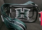 UH University of Hawaii Team Stripe Clear Crossbody Bag New with Tags NWT