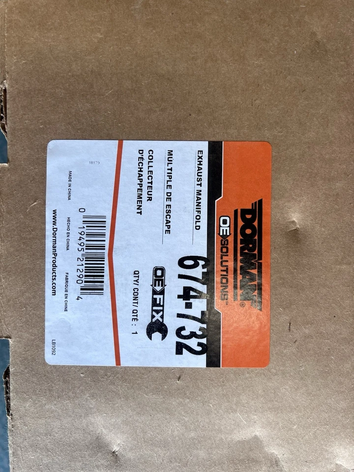 Colector de escape Dorman 674-732, hierro fundido Foto 2 de 3