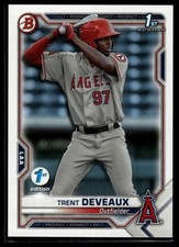 2021 Bowman 1st Edition #BFE-94 Trent Deveaux