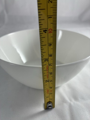 Studio TU Fine Bone China "Kaskade" Muster 6-1/8" weiß Müslischale - Bild 5 von 6