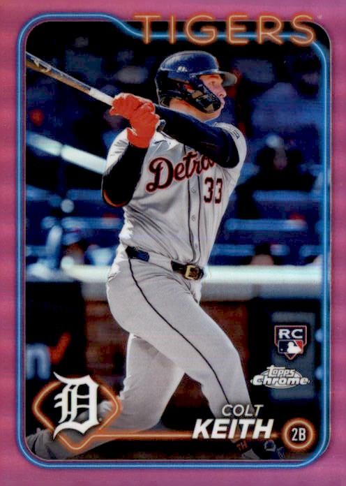 2024 Topps Chrome #2 Colt Keith Prism Refractors