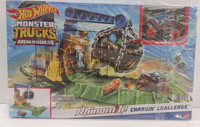 Hot Wheels Monster Trucks Arena: Rhinomity Challenge-Spielset HTP18