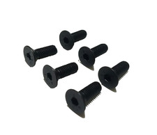 6pc Black Tapered Steering Wheel Screw Bolt Kit For Nrg Nardi Personal Momo