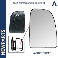 Newparts RüCkspiegelglas Oben Rechts FüR Ducato Boxer Jumper 3 - 71748247 8151LK