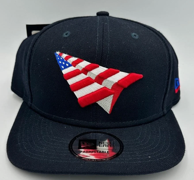 Roc Nation x New Era  PaperPlane スナップバック Paper Planes / Roc Nation New Era Navy USA Flag Snapback Hat