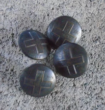 American Red Cross vintage jacket buttons (lot of four)