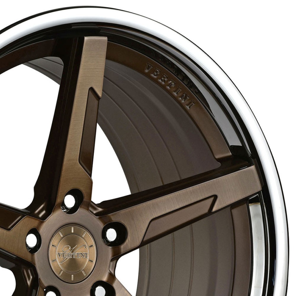 20" Vertini RFS1.7 Bronze 20x9 20x10.5 Forged Wheels Rims Fits Maserati Ghibli