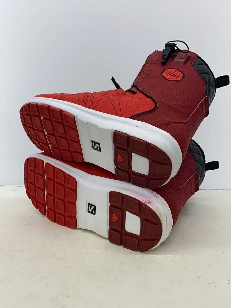 Stivali da snowboard Salomon 27 5 cm corsa rapida ROSSO usati