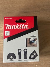 Makita B-67511 Starlock Multi-Tool Carpentry Set x5 Pcs