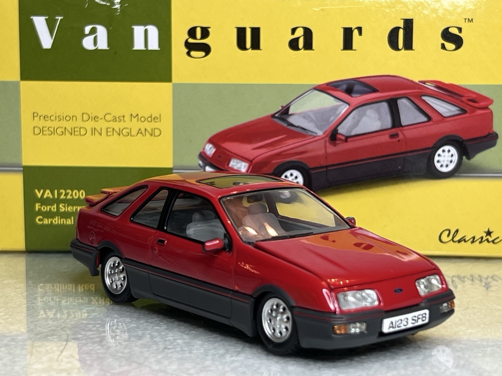Miniature Matchbox Ford Sierra XR4i échelle 1/36 métal années 80 - Collection