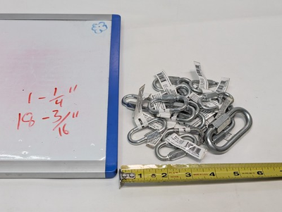 #ad #ad Lot of 19 Menards M093163 quick links 3 16 in 18 1 4 in 1 615 lb as shown $29.99