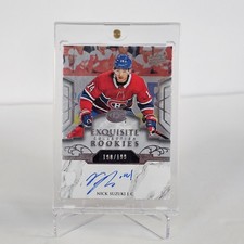 2019-20 UD Ice Exquisite Collection Platinum Rookie AUTO /199 Nick Suzuki
