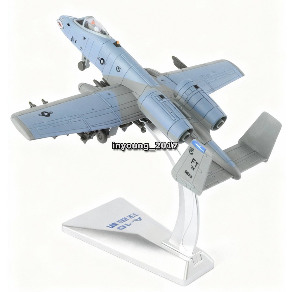 1:72 A-10 Thunderbolt II Warthog Attack Airplane Model Diecast