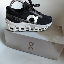 On cloud Womens trainers Size UK 5.5 Cloudmonster Sensa Black Swiss Shoes