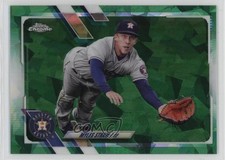 2021 Topps Chrome Update Sapphire Edition Green 23/50 Myles Straw #US317 nd3