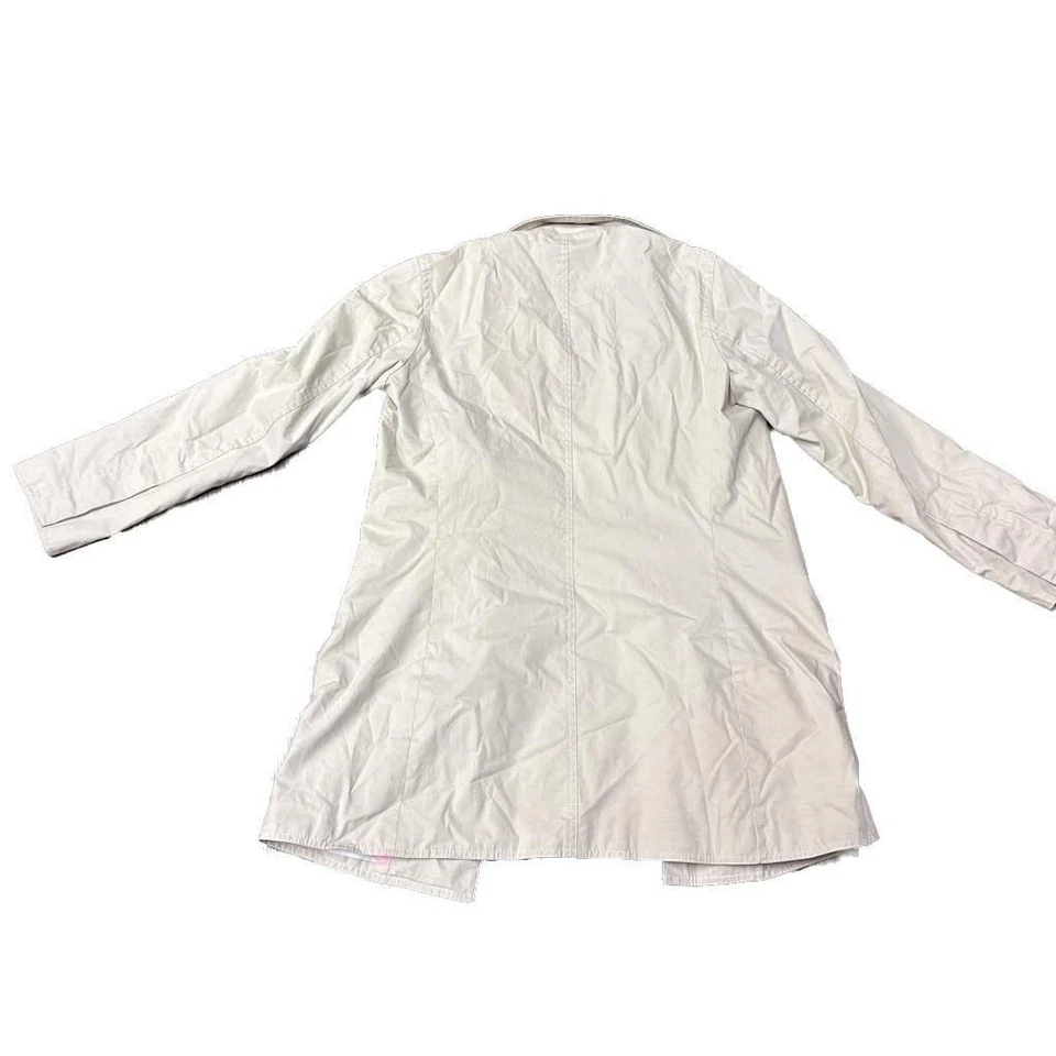 Gabardina Coach para mujer pequeña marrón tostado personalizada algodón encalado Foto 3 de 3