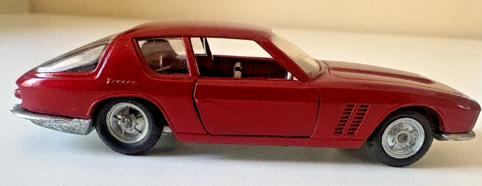 Politoys No. 573 Jensen Coupe Red Metallic 1/43  Excellent In Original Box - Image 4 of 4