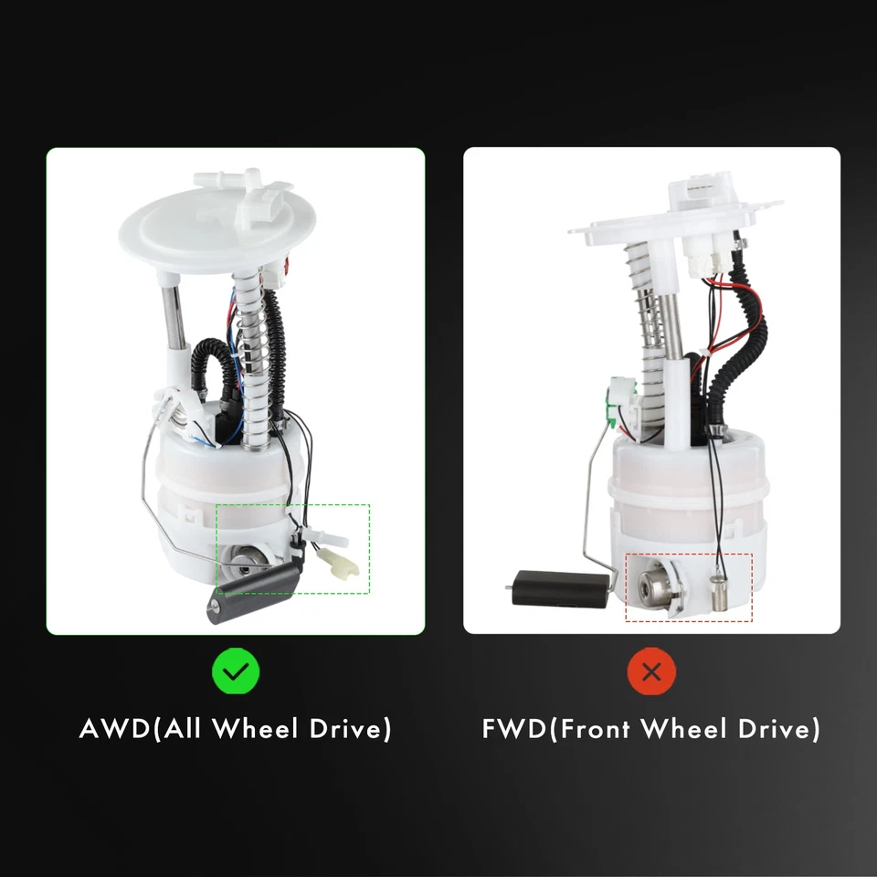 Módulo de bomba de combustible con unidad de envío para Nissan Rogue Select Rogue L4 2,5 L SUV AWD Foto 2 de 4