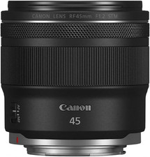 45mm F1.2 STM RF Lens - Super Fast Aperture Bright Fixed Lens
