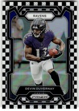 2023 Panini Prizm Devin Duvernay Black and White Checker #23