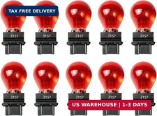 3157 Bulb, 10 PCS Brake Light Bulb, High Brightness Turn Signal Brake Light, 12V