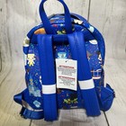 Disney Parks Magic Kingdom Icons Blue Loungefly Backpack New With Tags — photo 3