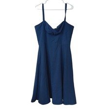 Dress The Population Bianca Sweetheart Cocktail Dress Size XXL Graphite Blue