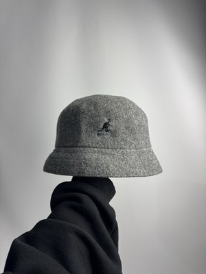 Kangol embossed bucket reversible hat fishing hat fabric hat hats women