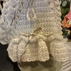 Handcrafted Chochet 13 Inch Angel Doll With Stand — photo 2