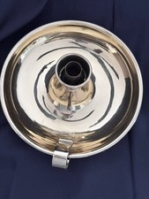 Vintage Solid Brass Candlestick Holder 9"