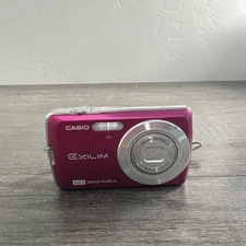 Casio Digital Camera Exilim EX-Z35 12.0MP Rare PINK Magenta. WORKS. CAMERA ONLY.