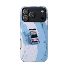 Video Game Rally Car Snow Racing Phone Case - Lifetime Warranty
