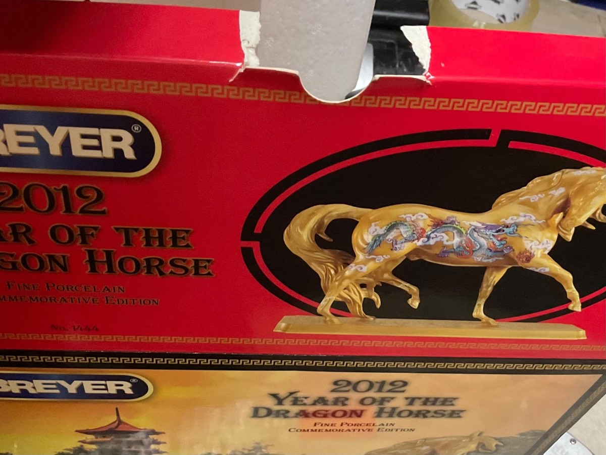 Breyer 2012 Year of the Dragon Horse Fine Porcelain New In Box
