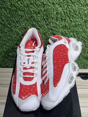 Size 11.5M/13W - Nike Air Max Tailwind 4 Supreme White Sz 11.5M AT3854-100