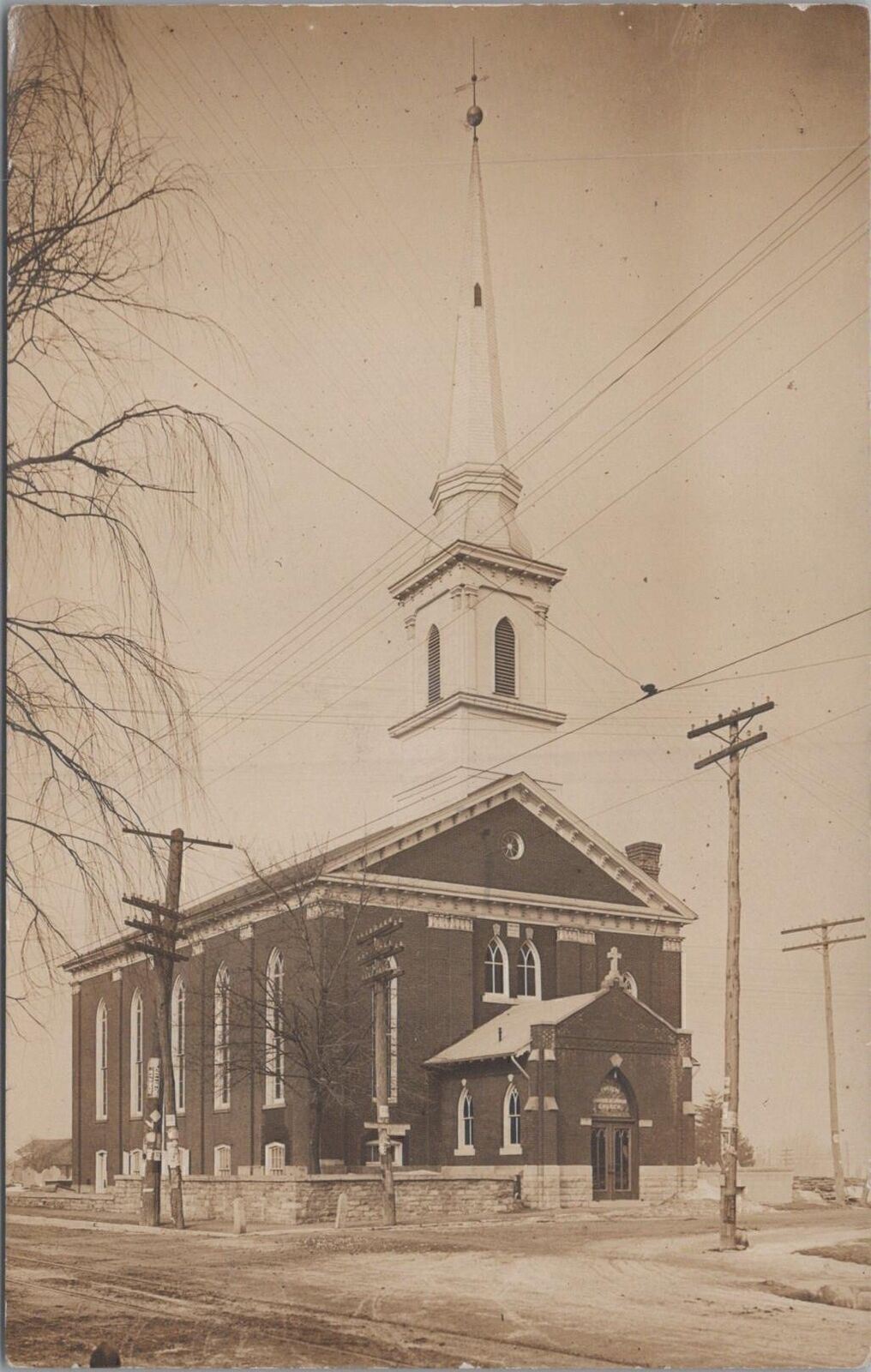 RPPC Postcard Lutheran Church Myerstown PA eBay