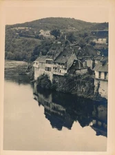 Silver photo photograph silver print era v. 1930 Corrèze Dordogne