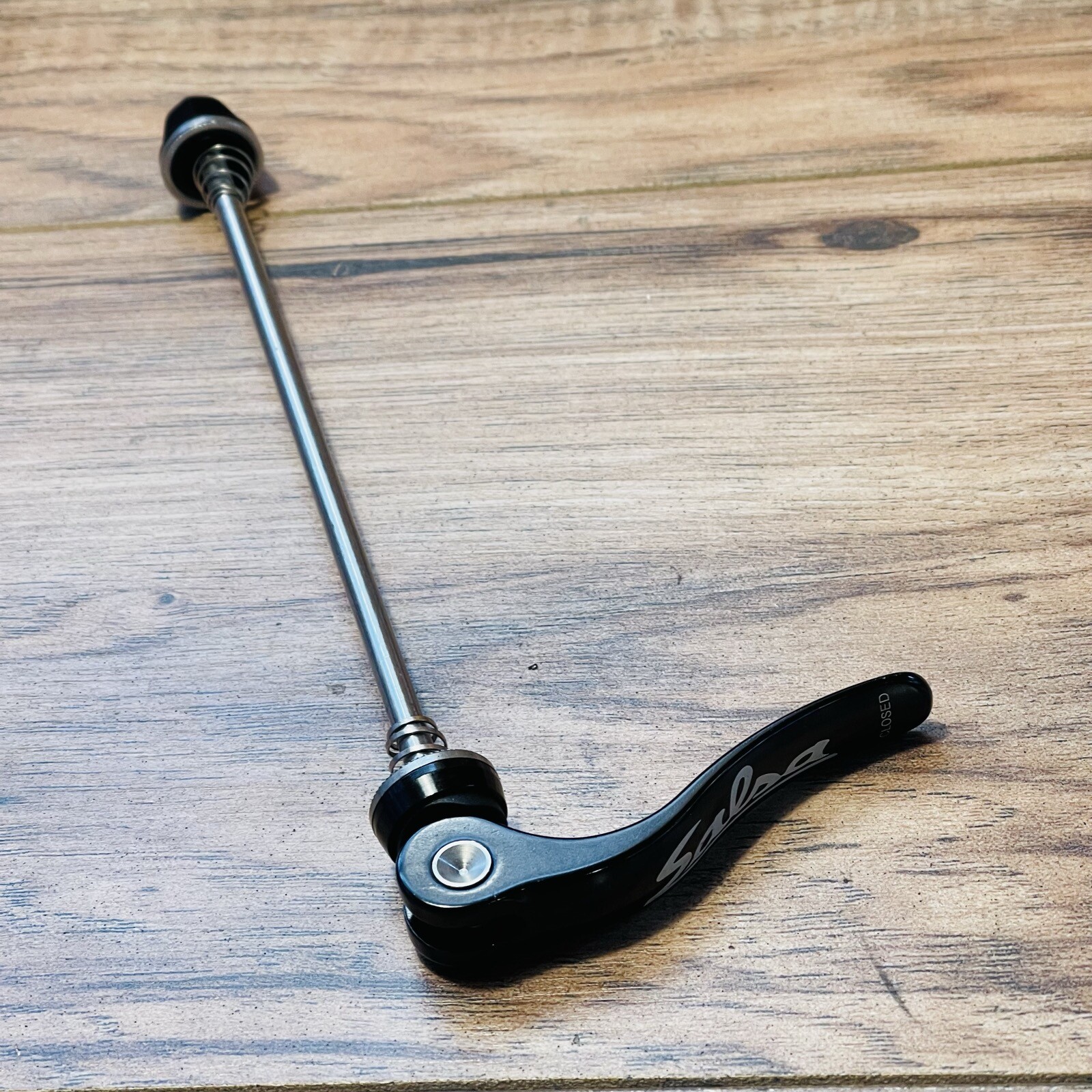 Salsa Stainless REAR ONLY Fat Bike Quick Release Wheel Skewer 170 Flip Off Black