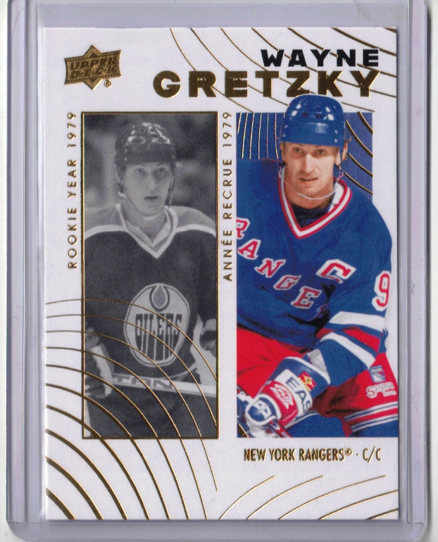 WAYNE GRETZKY 24/25 2024 Tim Hortons Retrospective Rookies #91 Oilers Rangers