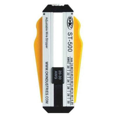 Ok Industries St-500 4 In Adjustable Wire Stripper 20 To 30 Awg
