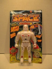 Jaru Space Robot Battery Operated Action Figure Toy Light & Sound With Sword