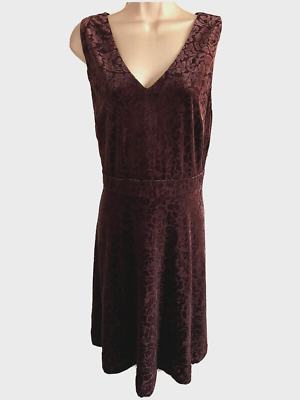NWT $80 Ann Taylor Loft cranberry RED Holiday dress chic crushed velvet aline 16 | eBay NWT $80 Ann Taylor Loft cranberry RED Holiday dress chic crushed velvet aline 16 | eBay