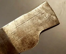 Vtg True Temper Genuine Underhill No. 75-12 Lathing Hatchet Head USA