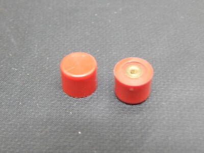 SWH207 RED PUSH BUTTON FOR SPRAGUE SPB SWITCHES - LOT OF 2 - USA FAST SHIPPING