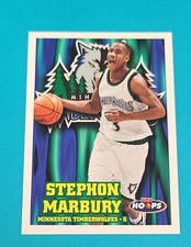 1997-98 Hoops Stephon Marbury Basketball Card - Store Bargain Bin 50% Off 6+ 6B