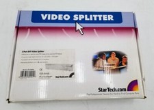 Startech 2 Port DVI Video splitter w/Audio ST122DVI