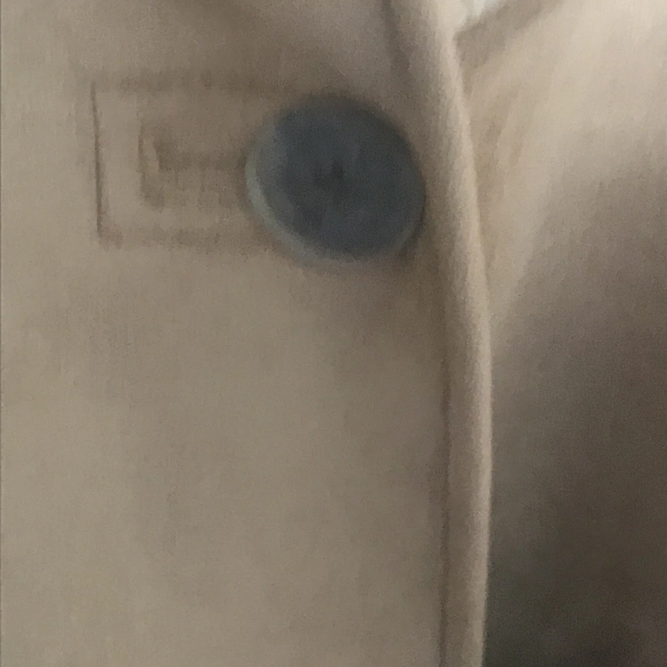 Lands End womens suede XL Hooded Coat Tan Color - Image 4 of 4